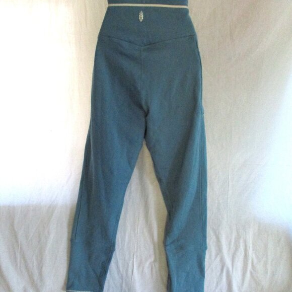 NEW Free People FP MOVEMENT Sweatpant Yoga Pant Athletic Jogger XL Pockets BLUE - Picture 1 of 3